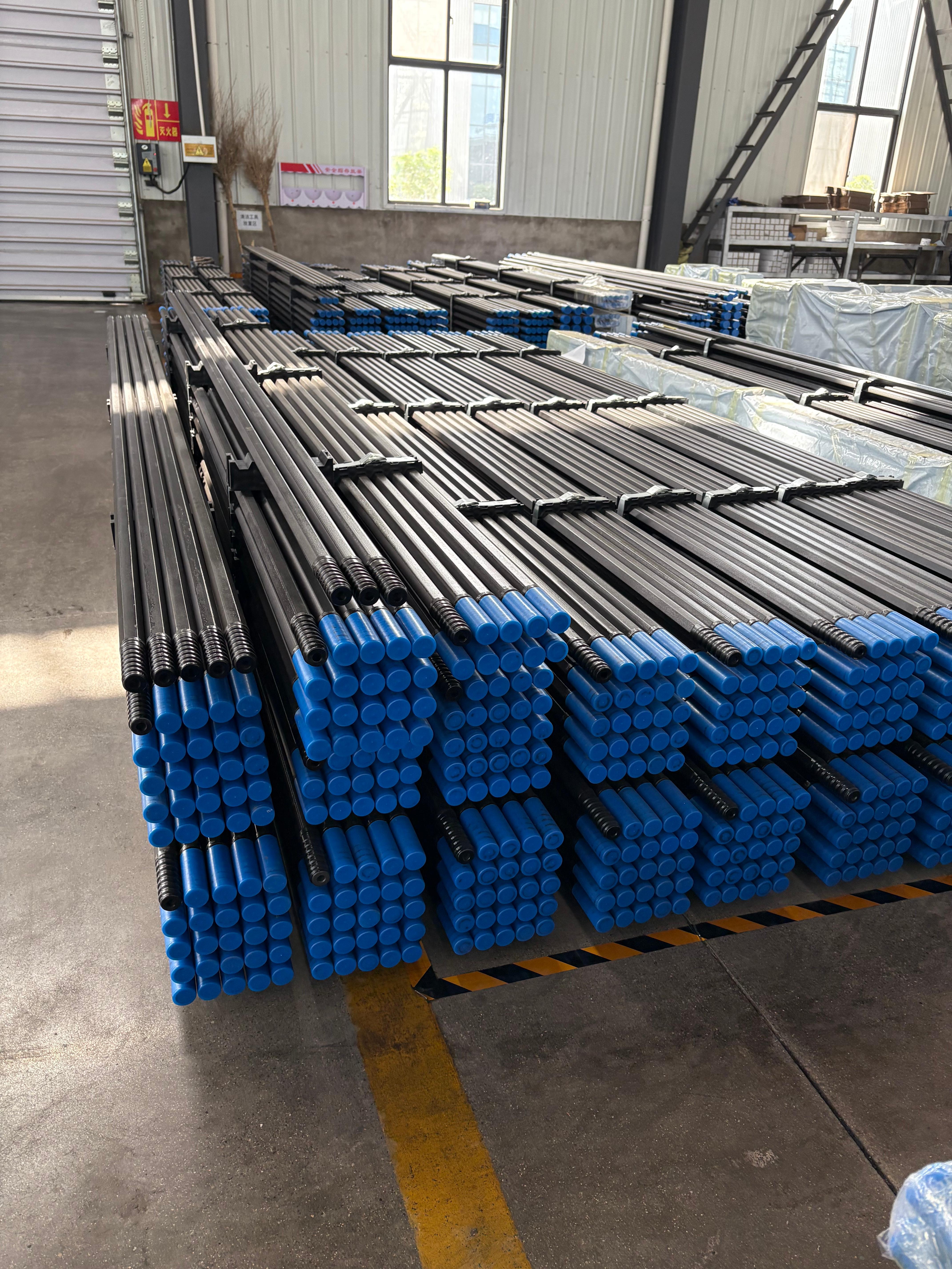 Hexagonal Drifter Rods for Mining and Tunneling - 锥立机械设备（上海）有限公司
